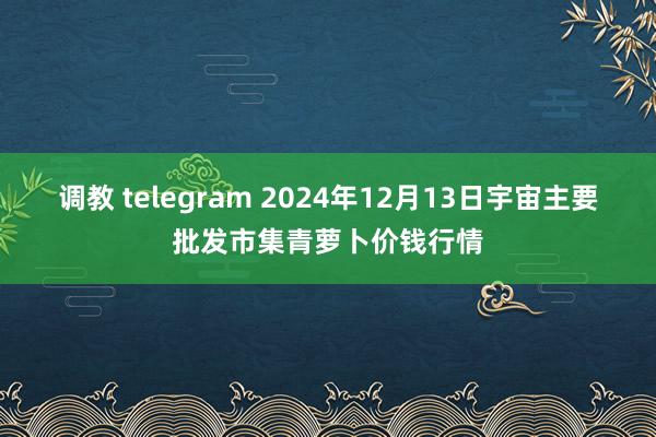 调教 telegram 2024年12月13日宇宙主要批发市集青萝卜价钱行情