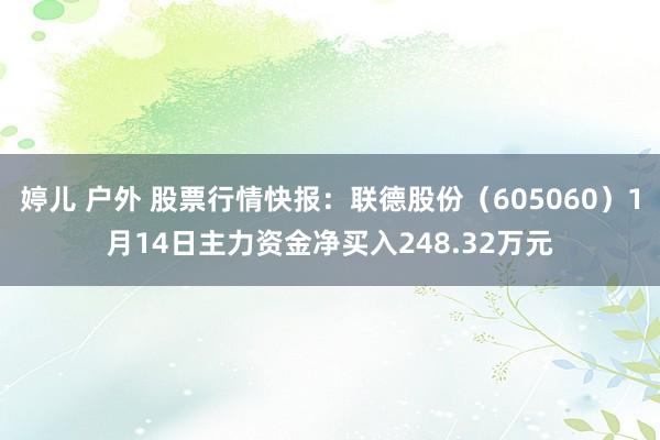 婷儿 户外 股票行情快报：联德股份（605060）1月14日主力资金净买入248.32万元