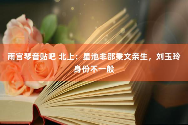 雨宫琴音贴吧 北上：星池非邵秉文亲生，刘玉玲身份不一般