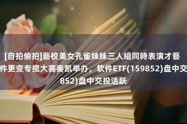 [自拍偷拍]藝校美女孔雀妹妹三人組同時表演才藝 工业软件更变专揽大赛奏凯举办，软件ETF(159852)盘中交投活跃
